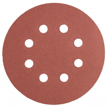 125 mm K240 lihvimiskettad, 5 tk, 8 avaga