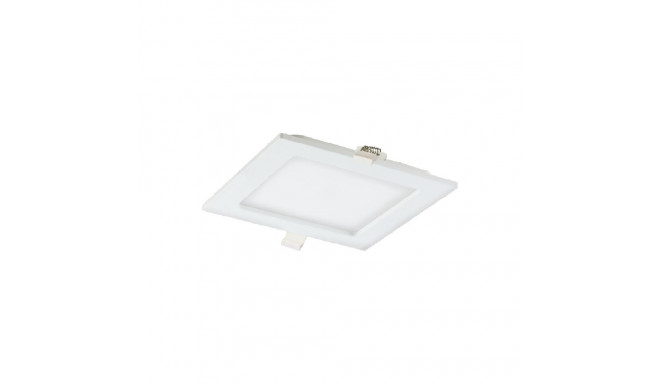 AKMAN LED 18W, oprawa downlight, podtynkowa, kwadratowa, 1300lm, 3000K, biała, wbudowany zasilacz LE