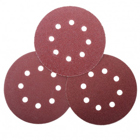 Krążki ścierne na rzep z otw. 125mm, 5szt., gr 40, proline