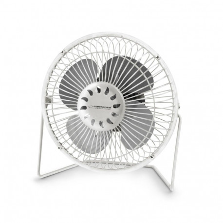 EA149W Esperanza 6" usb laua ventilaator valge