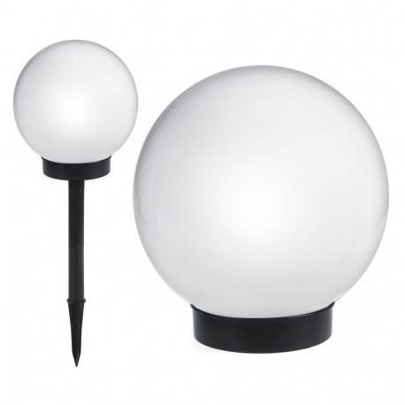 Solarna lampa wolnostojąca ogrodowa GreenBlue, 15x15x48cm, valge LED, GB121