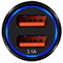 PLS34D Ładowarka sam. 2 x usb 3.0 fast