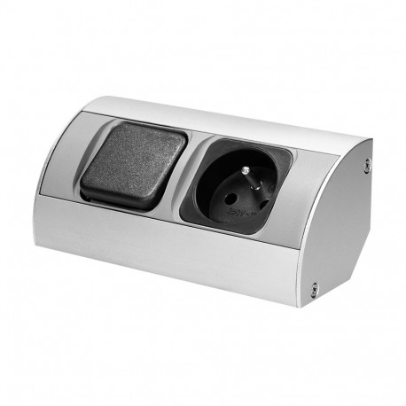 mööblipistik lülitiga, 1x2P+Z