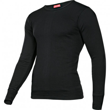 Ocieplana pikkade varrukatega must särk, "l", ce, lahti