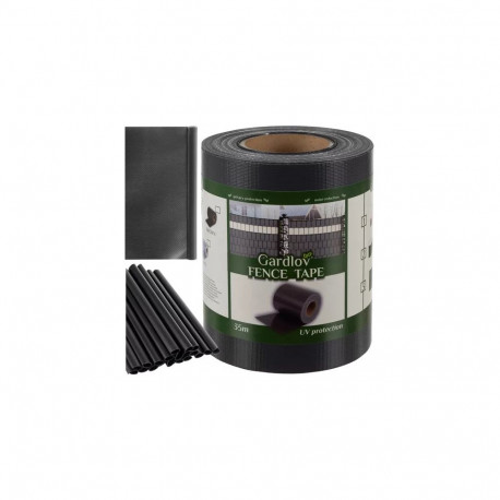 Taśma ogrodzeniowa 19cmx35m 450g/m2 antracyt 23696