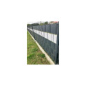 Taśma ogrodzeniowa 19cmx35m 450g/m2 szara 23697