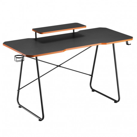Mängulaud monitori riiuliga NanoRS, 50kg max, kõrgus 850mm, must, RS170