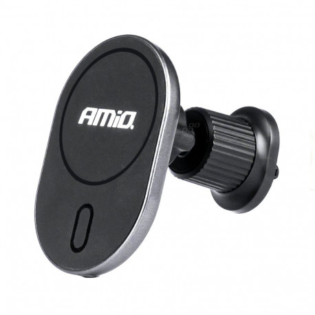 Uchwyt do samochodu telefonile induktiivlaadijaga õhutusresti my mag 15w amio-03769