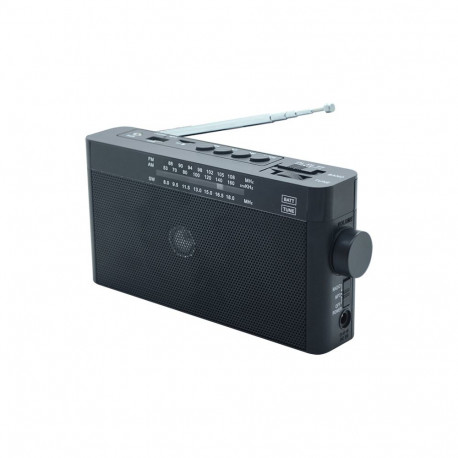 Blow analoogne AM/FM taskuraadio RA9 77-539#, must