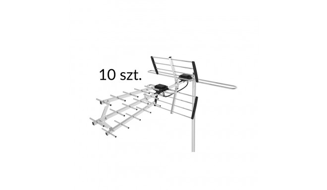 21-053# Antena dvb-t atd27s vhf/uhf mux8 kierunkowa pasywna 10-pak