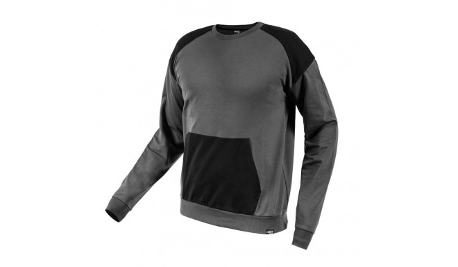 Bluza COMFORT, hall-must, suurus S