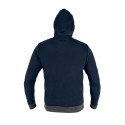 Bluza rozpinana z kapturem COMFORT, granatowa, rozmiar M Bluza rozpinana z kapturem COMFORT, granatowa, rozmiar M