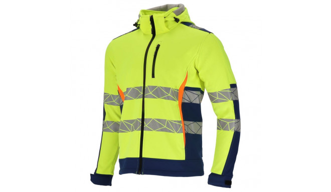 softshell-hoiatusjope kollane-sinine "3xl" ce lahti