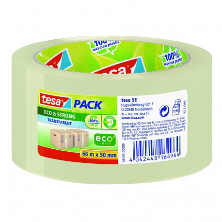 eco pakketeip 66m:50mm läbipaistev