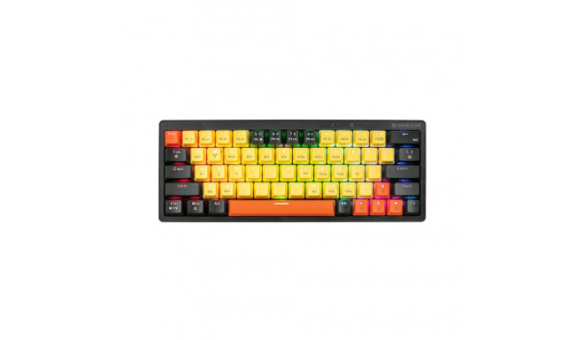 Mehaaniline klaviatuur Tracer GAMEZONE EVO2 HOT SWAP 63 (Kollane)