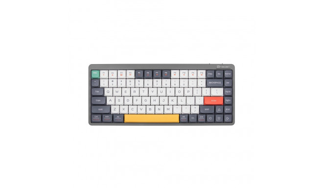 Klawiatura mechaniczna Tracer FINA 84 Grey (Outemu Red Switch)