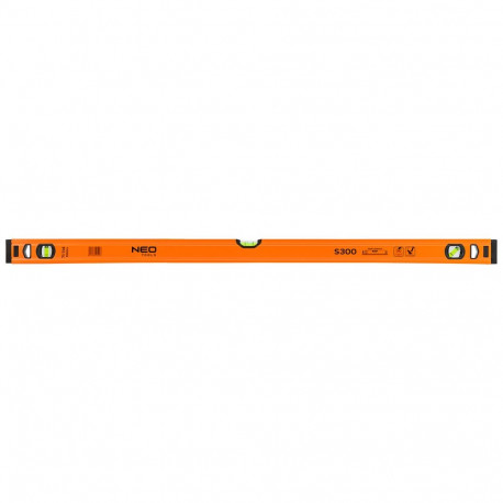 alumiiniumist lood S 300, 3 libellit, 100 cm