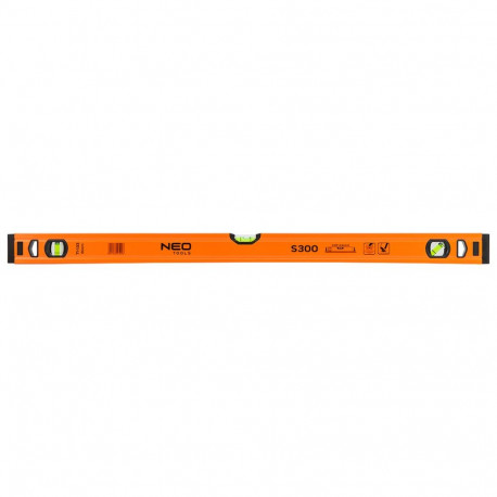 alumiiniumist lood S 300, 3 libellit, 80 cm