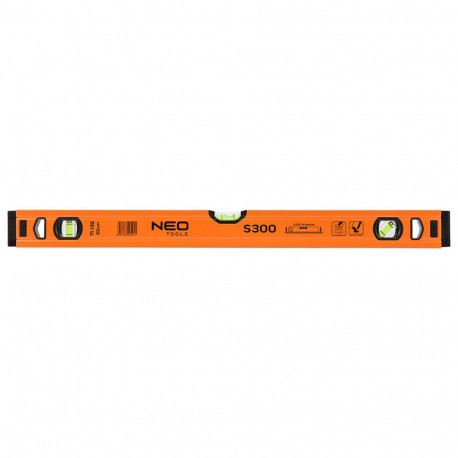 alumiiniumist lood S 300, 3 libellit, 60 cm