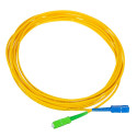 Patchcord światłowód kabel Maclean, SC/APC-SC/UPC SM 9/125 LSZH, jednomodowy, długość 3m, simplex, G