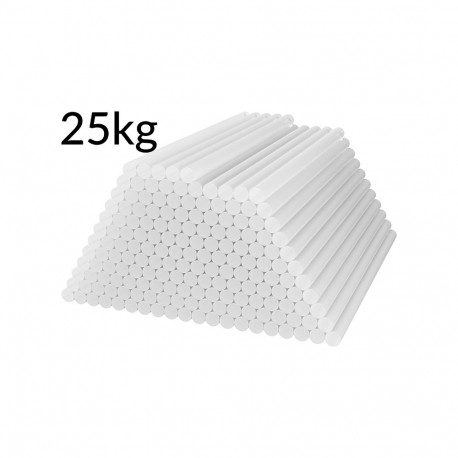 14-266# Klej do pistoletu cienki 7,2/150mm przezroczysty 25kg