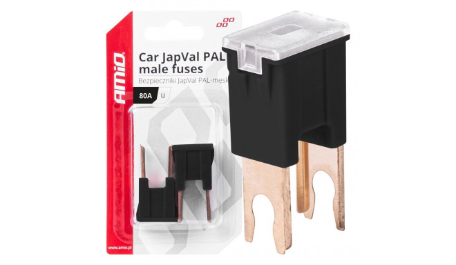 Autokaitsmed japval pal isased 2 tk. 80A amio-03410