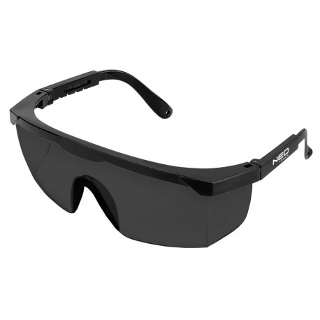 Kaitseprillid, tumendatud läätsed, reguleeritavad sangad