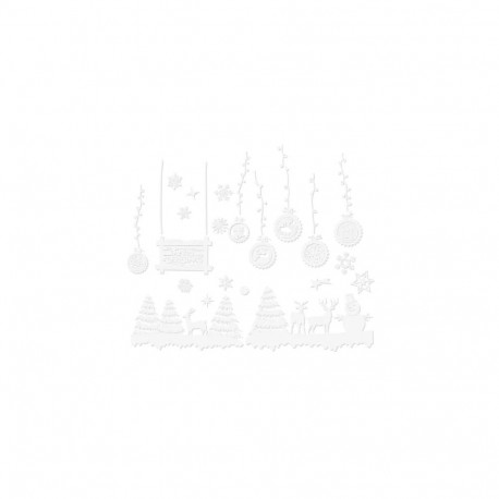 Ruhhy 22253 jõulukaunistused aknale