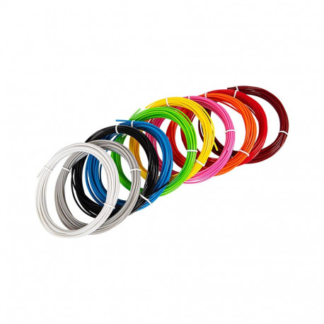 55-018# Długopis 3d - wkłady filament 10x5m multikolor