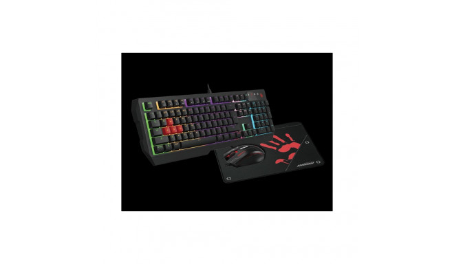 A4TECH BLOODY USB B1700 Bloody komplekt (B140N + ES7 + BP-50M) USB/ esports must (USB)