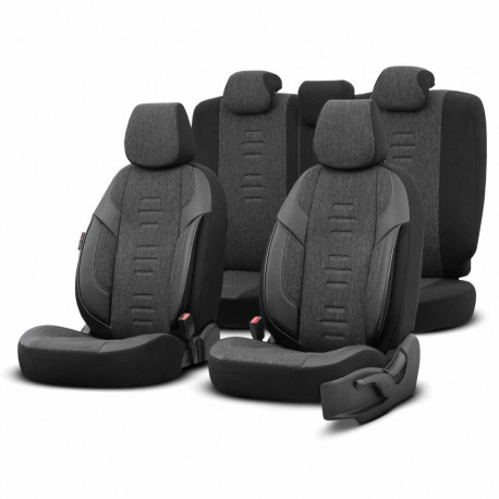otom throne 102 suitsutatud 3-zip autokattekomplekt