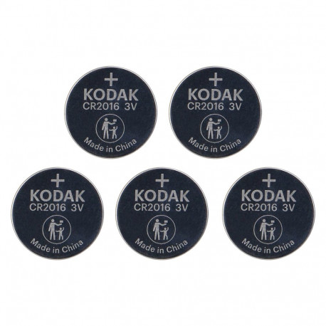 Kodak Max liitium CR2016 patarei, 5 tk