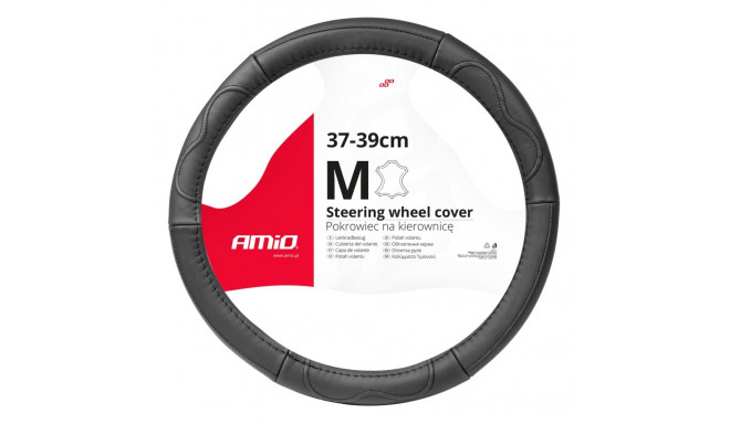 nahast kate auto roolile m 37-39cm swc-49-m amio-03551