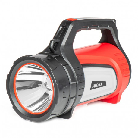 Akulaetav taskulamp t6 + cob 10 režiimi amio-03275