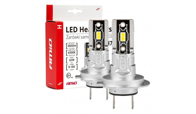 Autode LED-pirnid H-Mini H7 H18 6500K Canbus Amio-03332