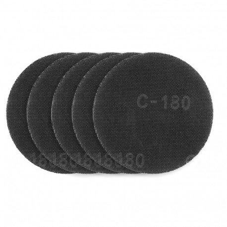 lihvimisvõrk takjaga 180 mm, K180, 5 tk, sobib 59G263 lihvmasinale