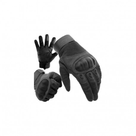 Rękawiczki taktyczne XL- czarne Trizand 21770
