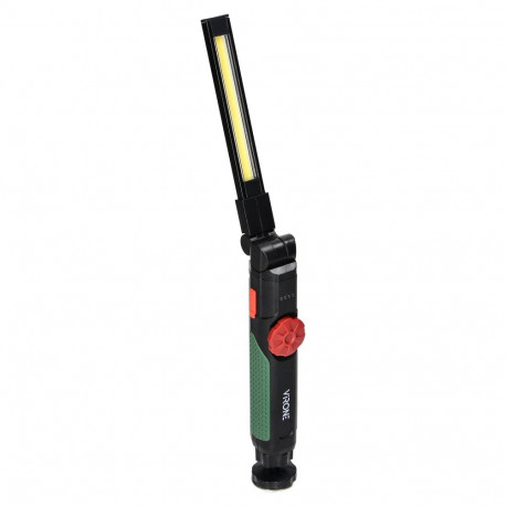 Töötuba LED COB 5W, 600lm, 1500mAh, kokkupandav taskulamp