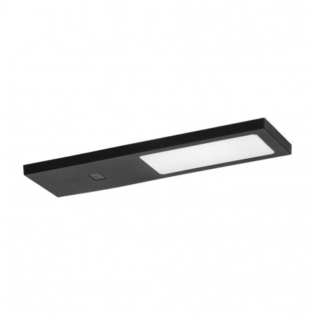 PLANA LED 4W, 240lm, 4000K, puutevaba lülitiga must kapialune lamp