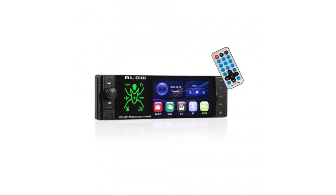 78-337# Raadio Blow Spider 4" RDS RGB MP5/USB/Micro SD/Bluetooth