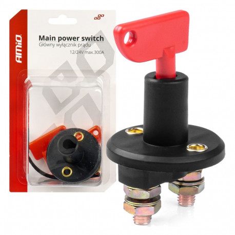 akulaadija voolulüliti hebel 12v 24v amio-03023