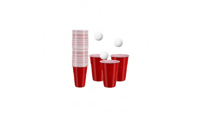 Gra Beer Pong- 50 kubeczków Ruhhy 21232