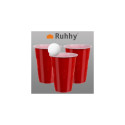 Gra Beer Pong- 50 kubeczków Ruhhy 21232