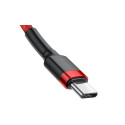 BASEUS Kabel USB-C - USB-C 2,0m Cafule PD 2.0 QC 3.0 60W (CATKLF-H09) Red
