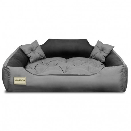 Mikrokiust ase 100x80 / 115x95 cm hall-must