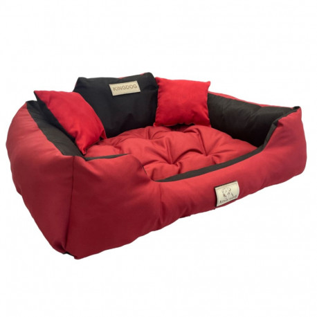 Koeravoodi 130 x 105 Punane KingDog