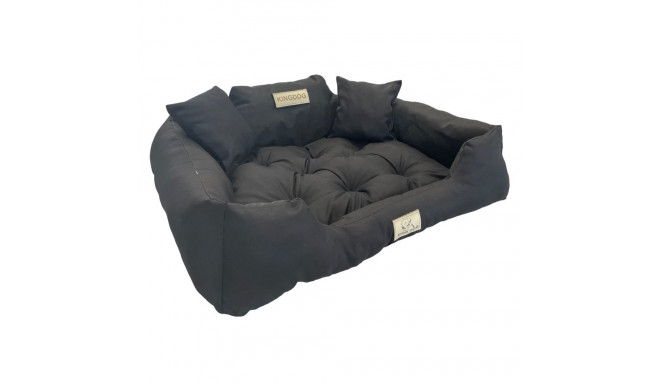 Koeravoodi 130 x 105 Must KingDog