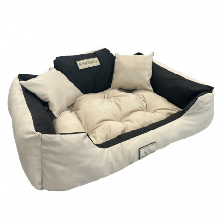 Koeravoodi 130 x 105 Beež KingDog