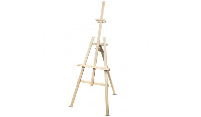 WOODOK 150 cm stabiilne pöögipuidust maalialus, naturaalne ökoloogiline puit, täiskasvanutele ja las