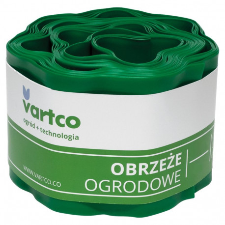 Obrzeże ogrodowe laineline 15cm x9m Vartco roheline